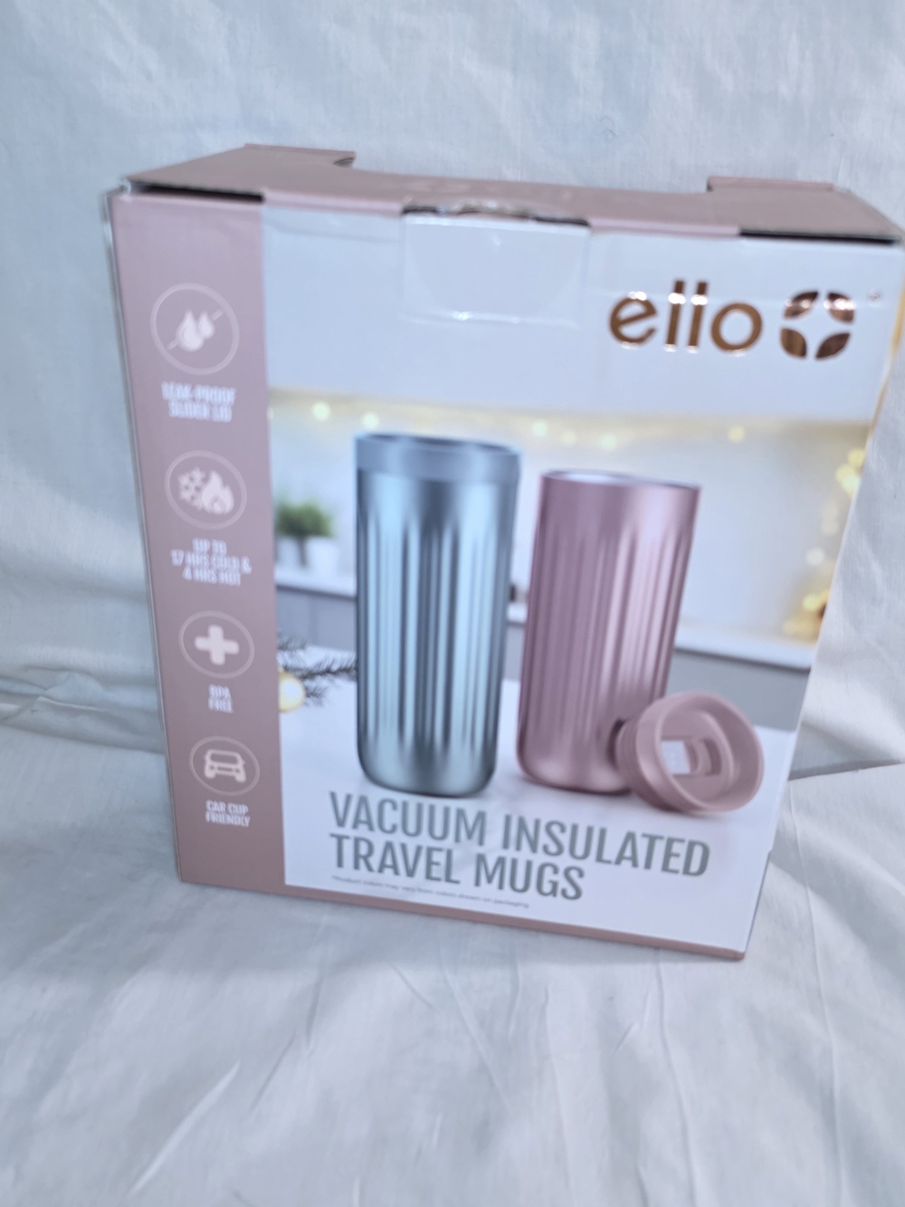 ello Vacuum Insulated Travel Mugs - Sage Green Only - Picture 5 of 6